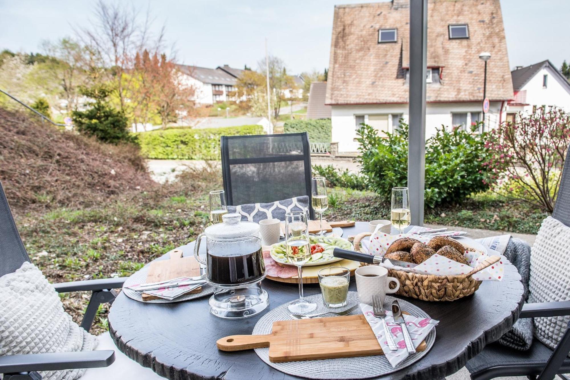 Eigene Sauna 2 Schlafzimmer Sehr Zentral Winterberghome Bagian luar foto